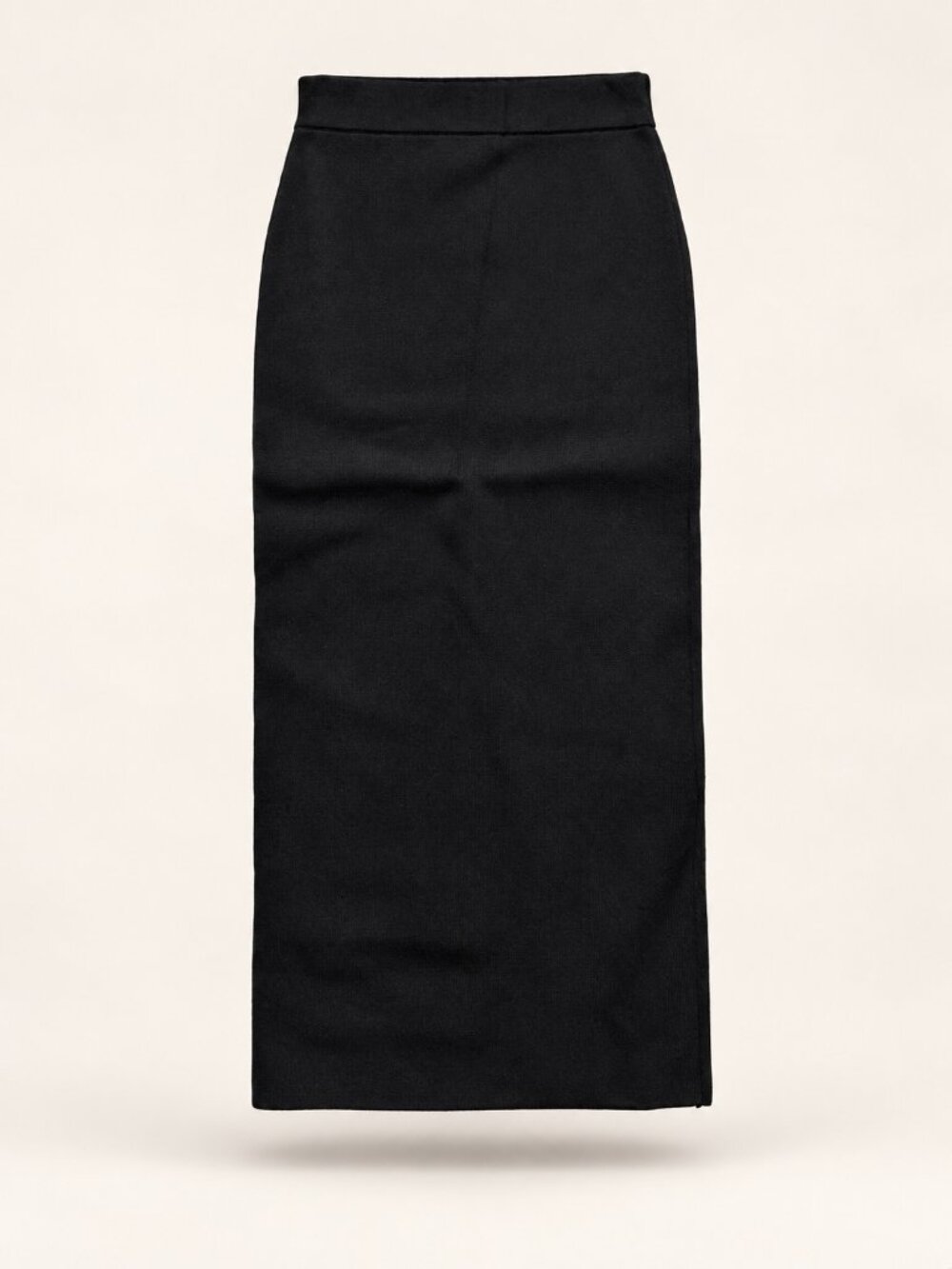 BABATON | Scupt knit midi skirt